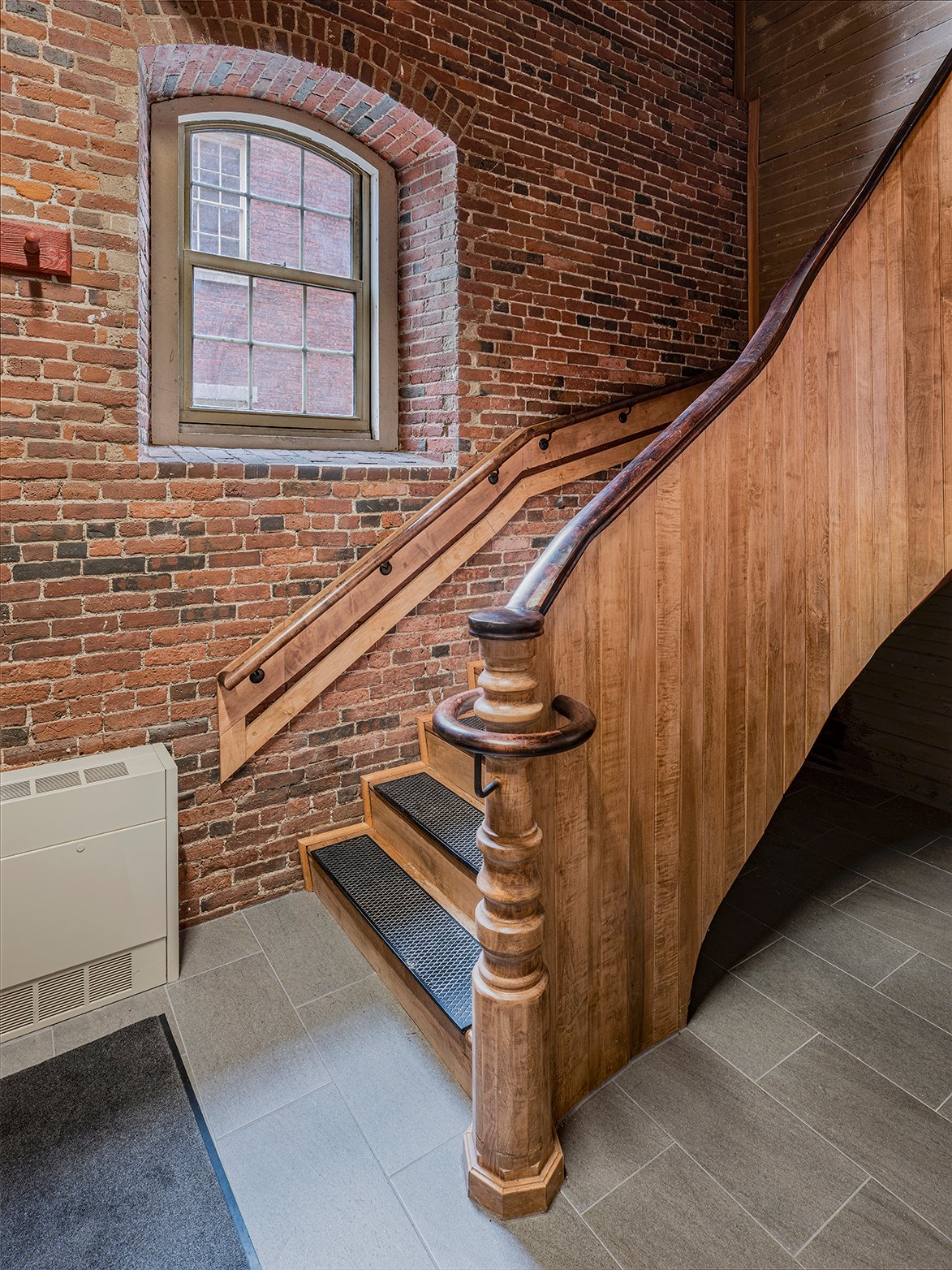 Wannlancit Staircase at UMass Lowell