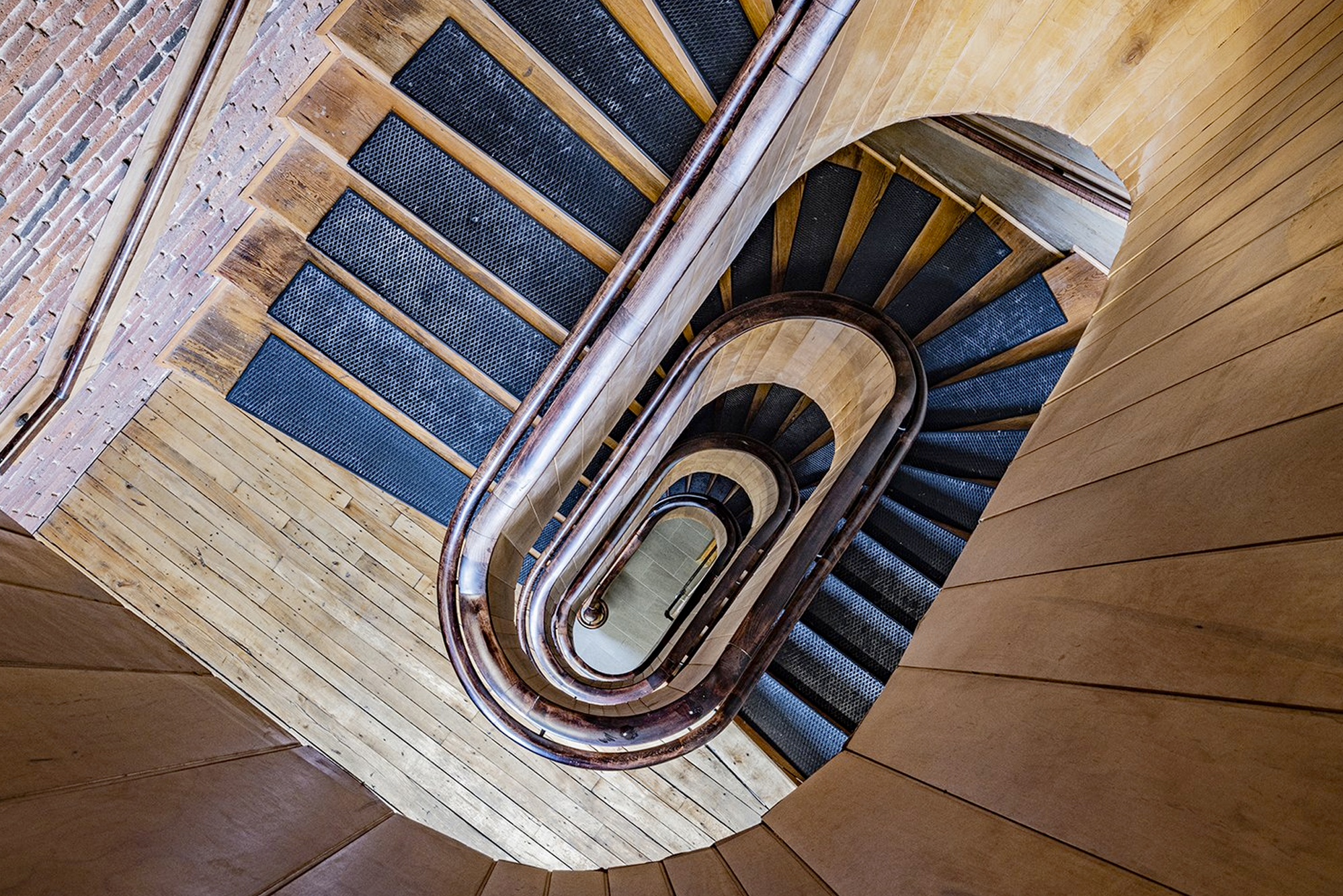 Staircase from above